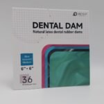 Denco Blue Natural Latex Dental Rubber Dams