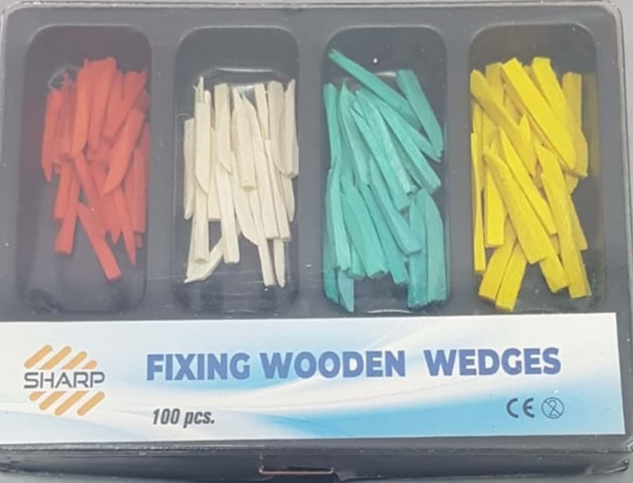 ⁦sharp fixing wooden wedges⁩ - الصورة ⁦1⁩