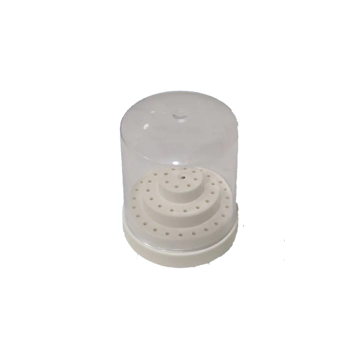 ⁦علبة سنابل مدورة بلاستيك⁩ - الصورة ⁦1⁩