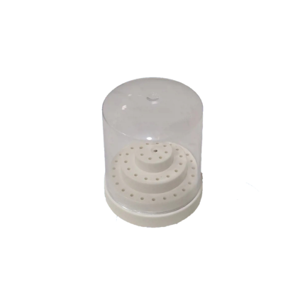 علبة سنابل مدورة بلاستيك