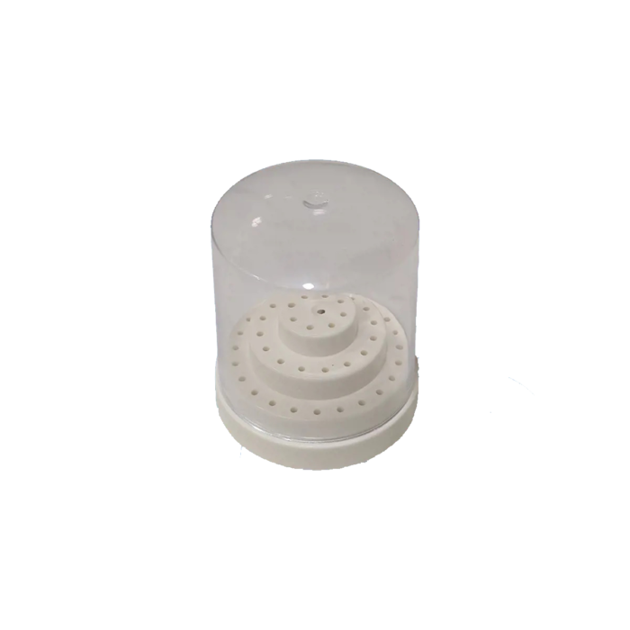 ⁦علبة سنابل مدورة بلاستيك⁩ - الصورة ⁦1⁩